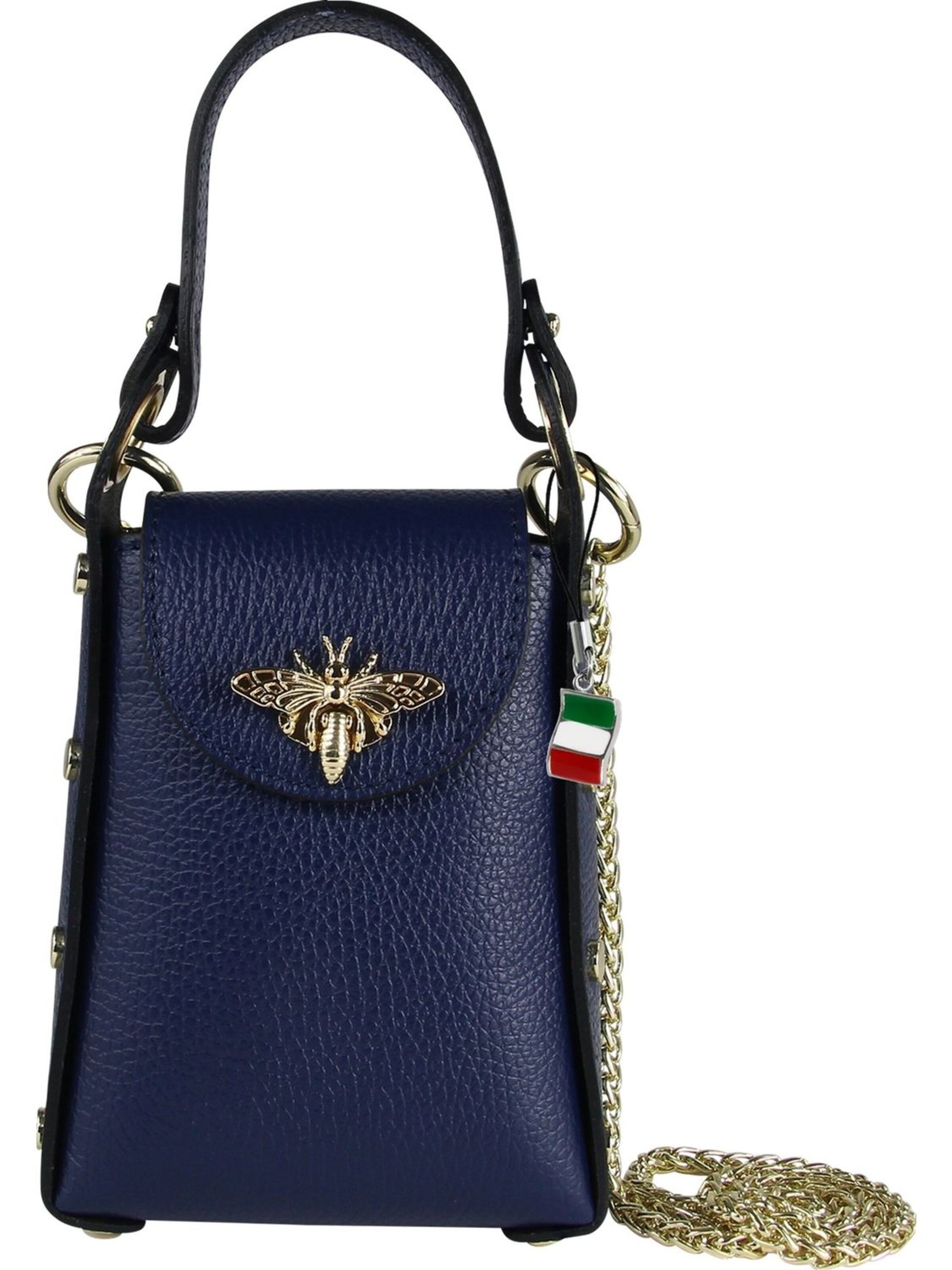 Florence Handbag in Blue: front