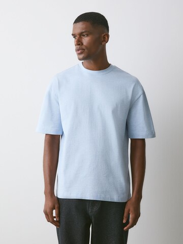 Next T-Shirt in Blau: Vorderseite