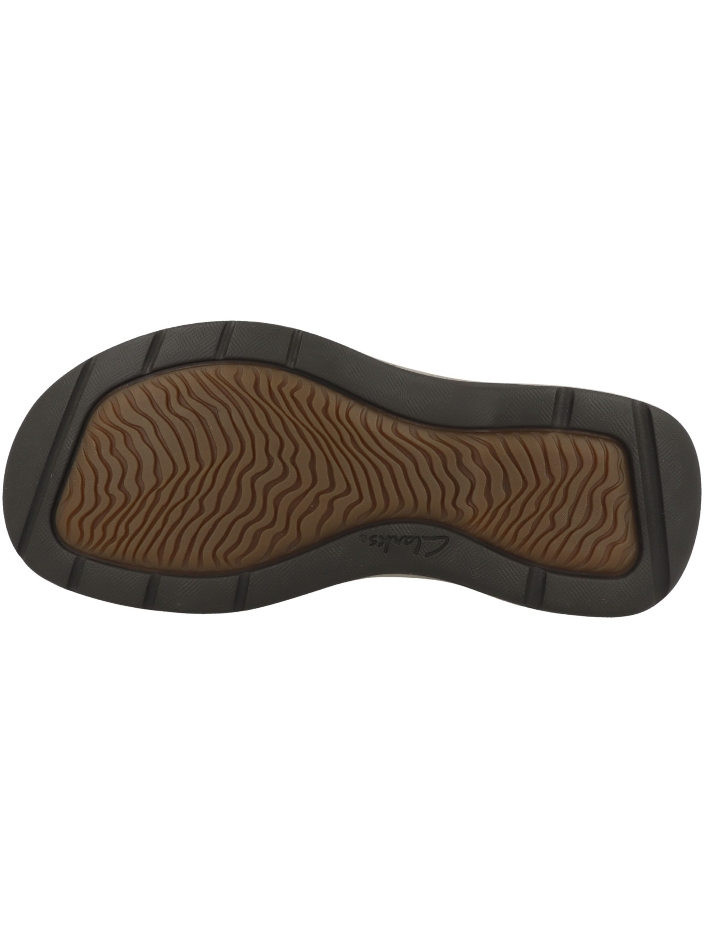 CLARKS Sandalen 'Saltway Edge' in Bruin