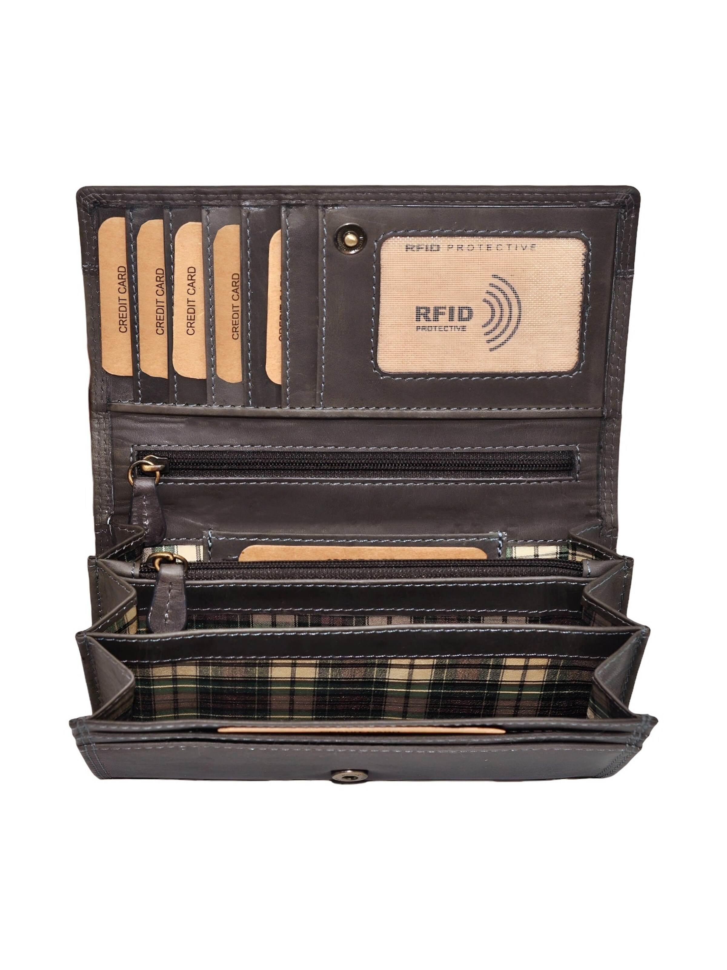 Benthill Wallet in Grey