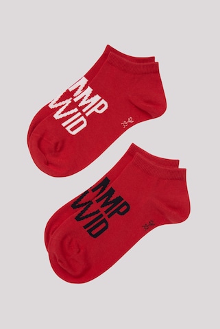 CAMP DAVID Socken in Rot: predná strana