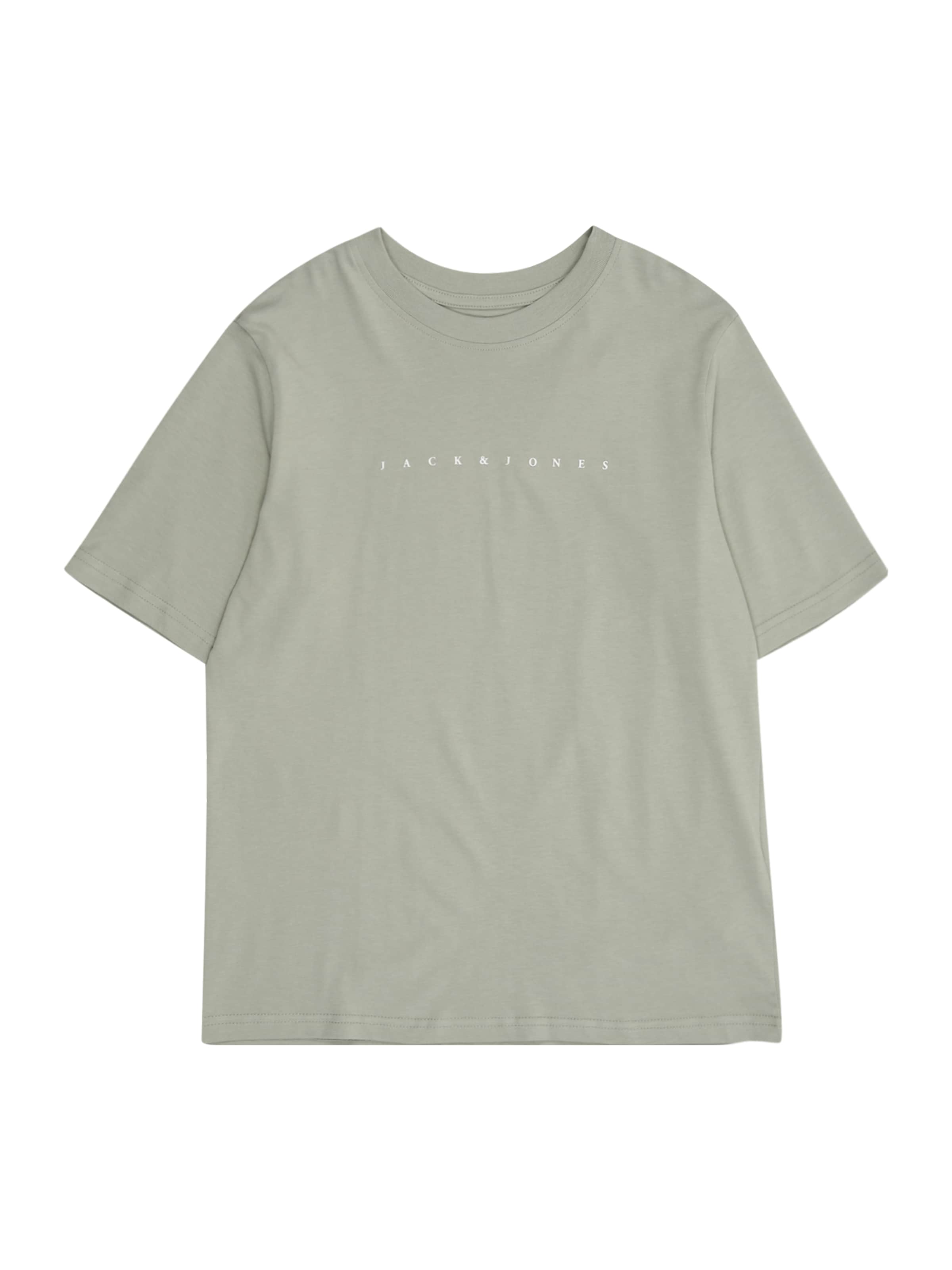 Maglietta 'JJESTAR' di Jack & Jones Junior in verde: frontale