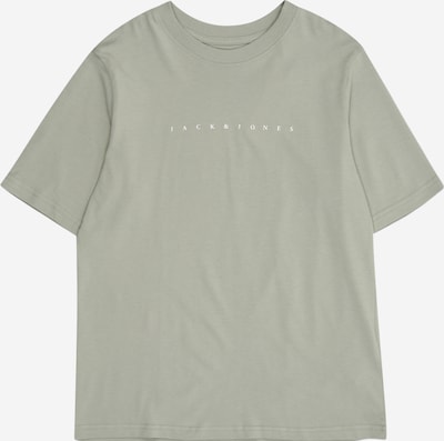 Jack & Jones Junior Majica 'JJESTAR' u pastelno zelena / bijela, Pregled proizvoda