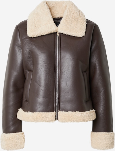 BRAVE SOUL Between-season jacket in Beige / Dark brown, Item view