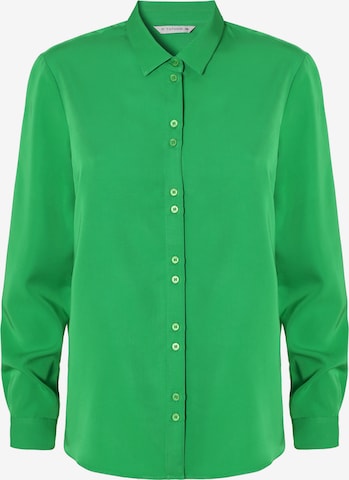 TATUUM Blouse in Green: front