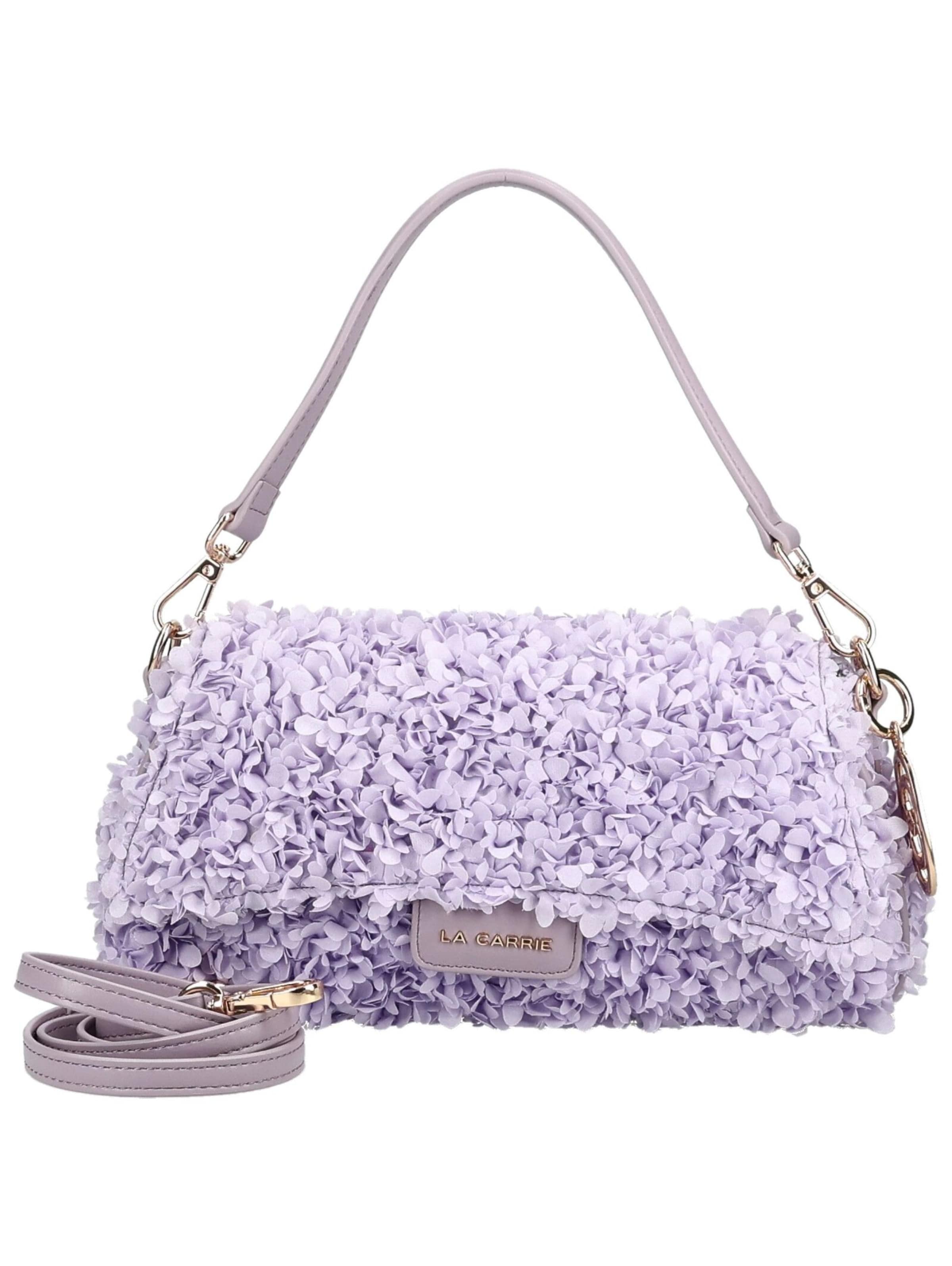 Sac à bandoulière La Carrie en violet : devant