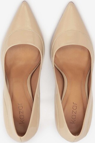 Kazar - Zapatos con plataforma en beige