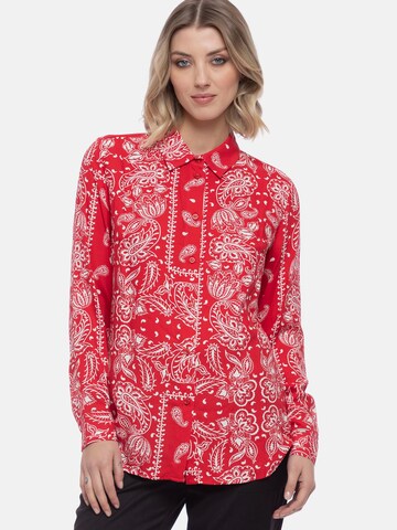 Camomilla Italia Blouse 'Alessia' in Rood: voorkant