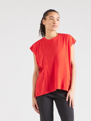 Noisy may Shirt 'MATHILDE' in Rood: voorkant