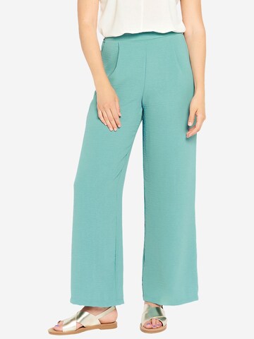 LolaLiza Loose fit Trousers in Green: front