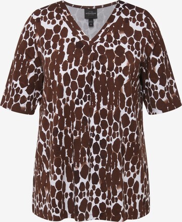 Ulla Popken Shirt in Brown: front