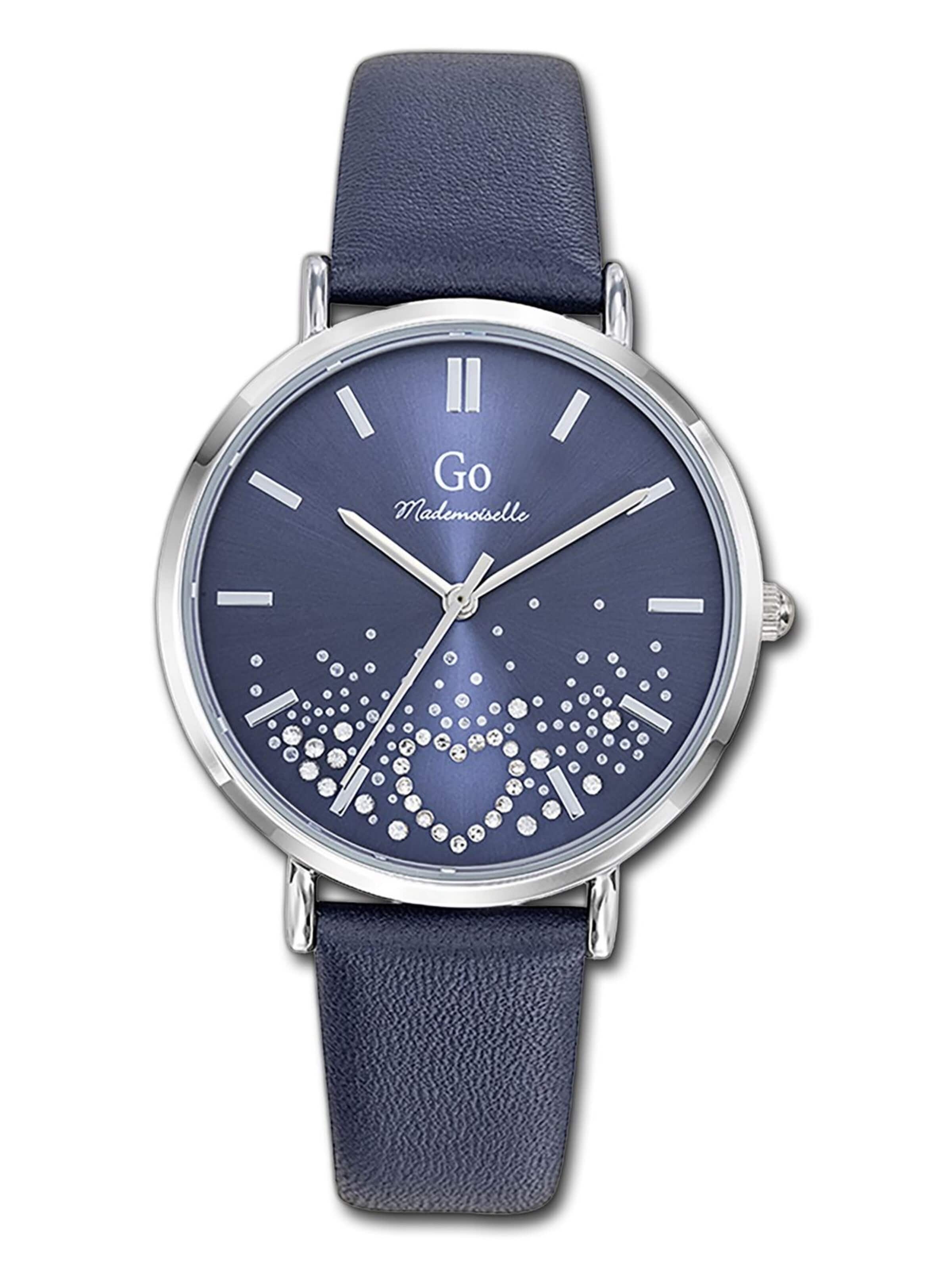 Orologio analogico di GO GirlOnly in blu: frontale