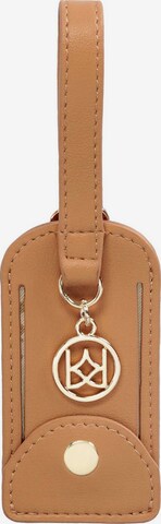 Kazar Pendant in Brown: front