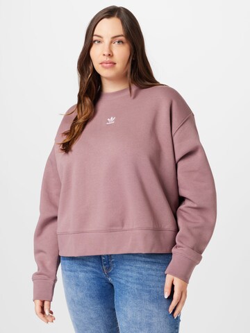ADIDAS ORIGINALS Sweatshirt 'Adicolor Essentials Crew ' i pink: forside