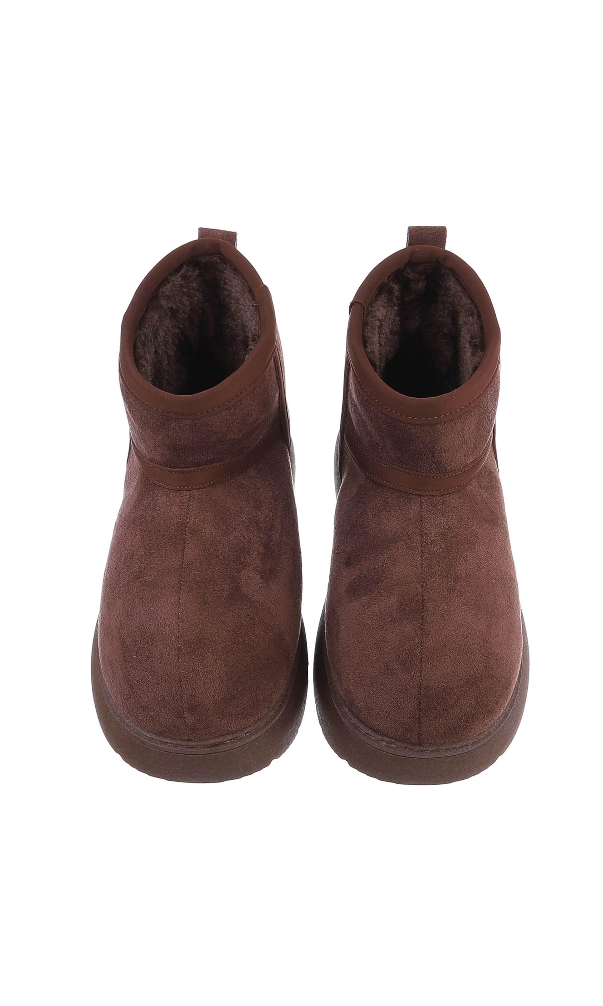 Ital-Design Stiefeletten ' Flache Stiefeletten ' in Braun