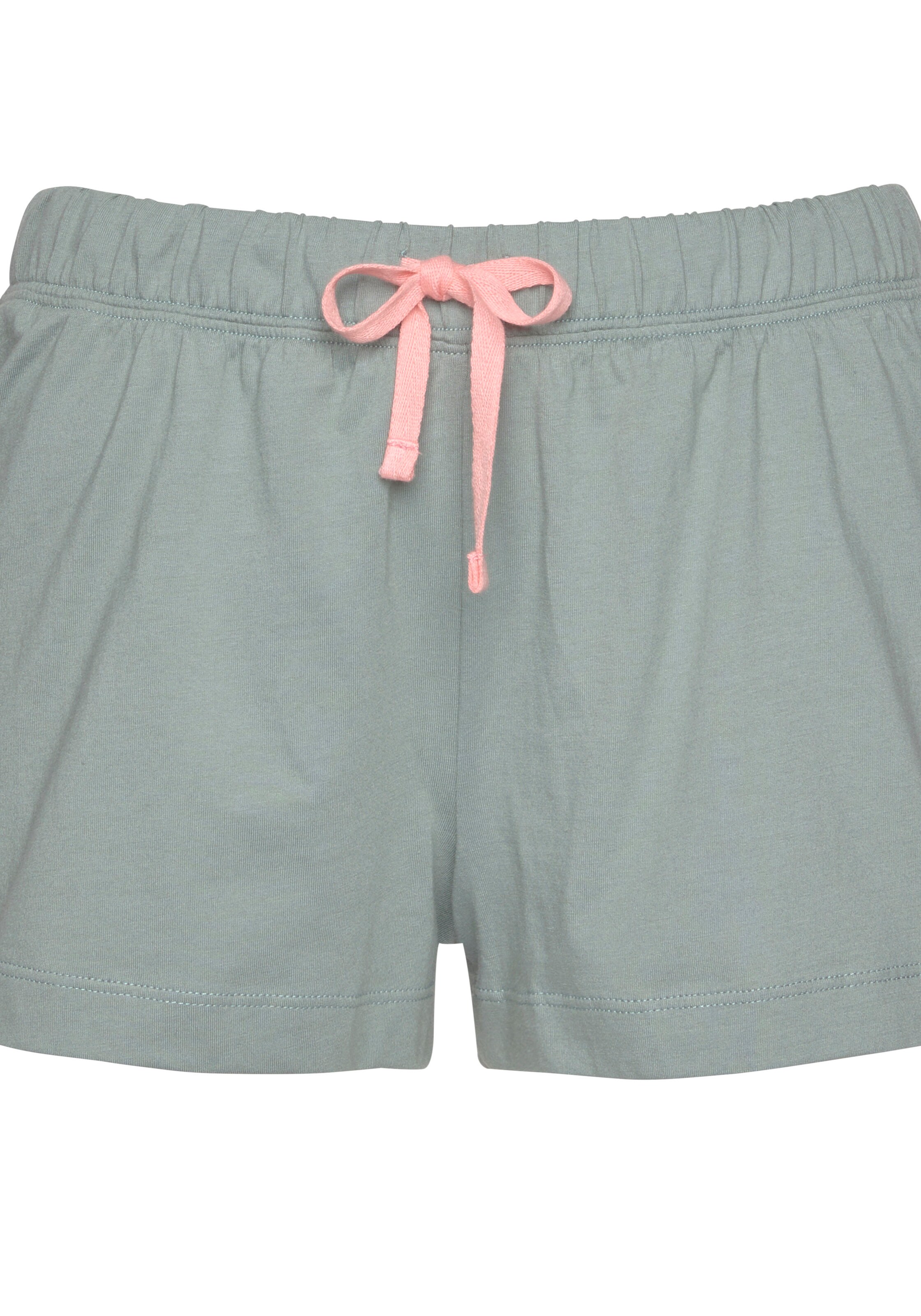 LASCANA Pyjamashortsit värissä sininen