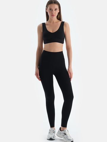 Dagi Skinny Leggings in Schwarz: Vorderseite