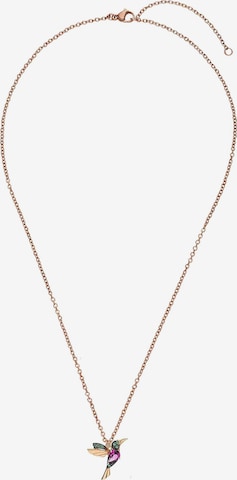 Einzelstück Kette 'Kolibri' in Gold: Vorderseite