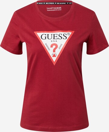 GUESS Shirt in Rood: voorkant