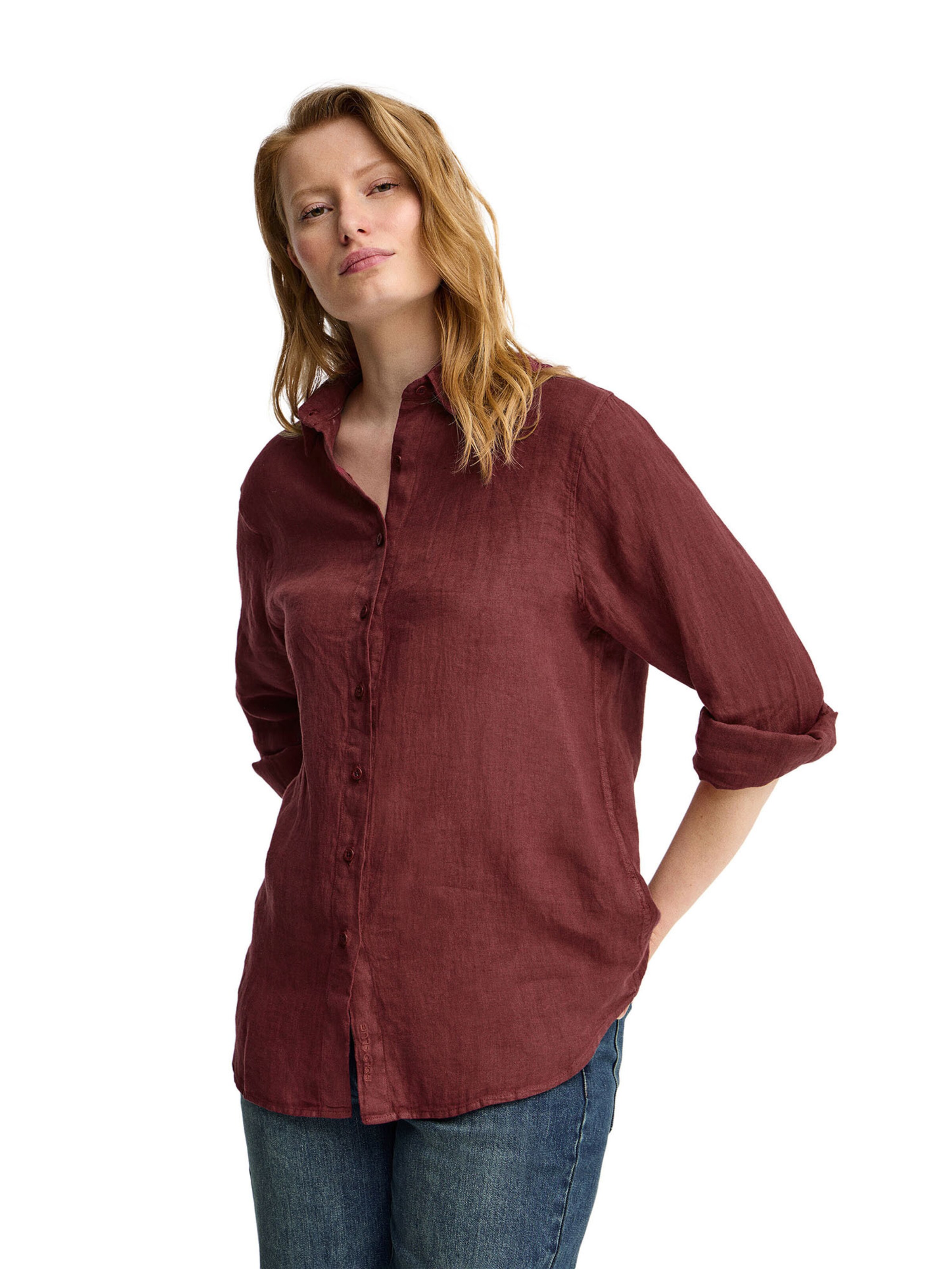Polo Club Blouse in Brown: front