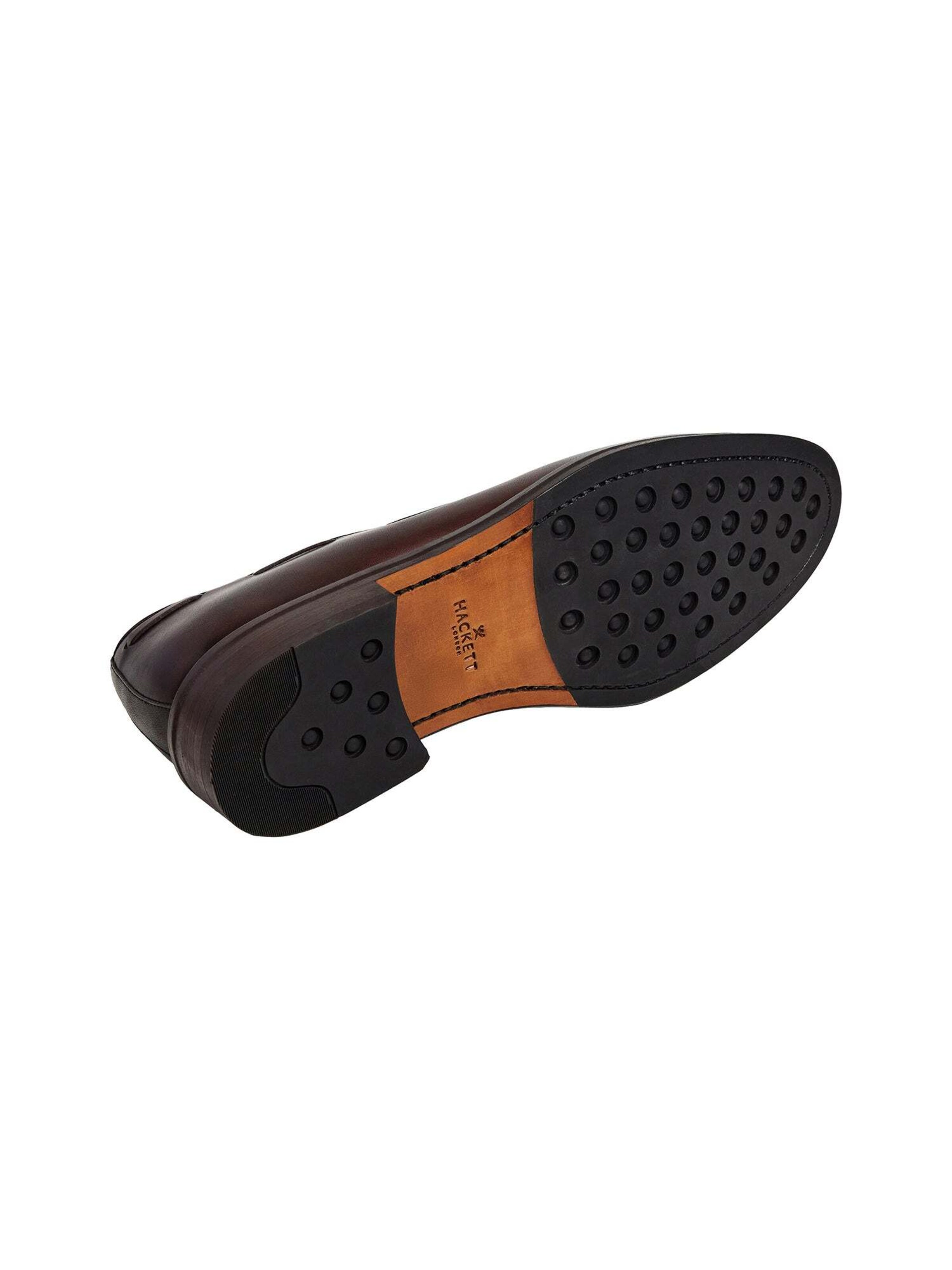 Hackett London Slip-ons 'Mayfair Crust' in Brown