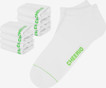 CHEERIO* Ankle socks in White: front