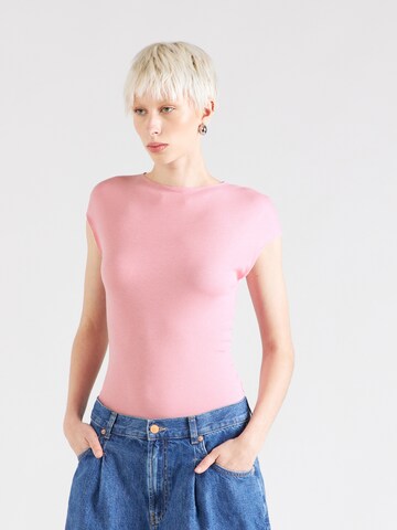 Key Largo Shirt 'HEIDI' in Roze: voorkant