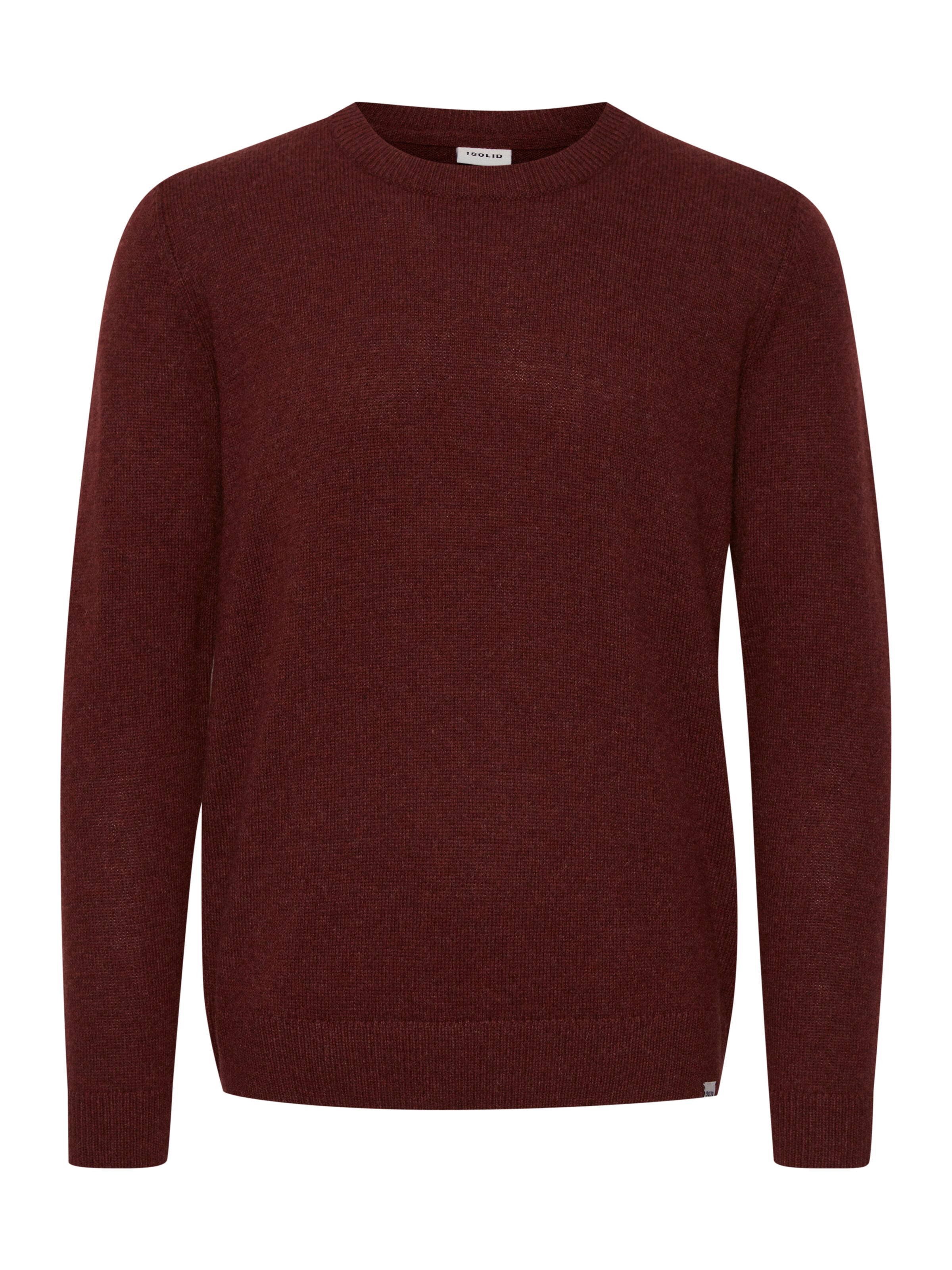 Pull-over !Solid en rouge : devant