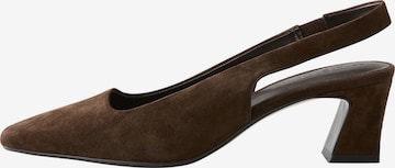 Décolleté sling 'Forever Comfort' di Next in marrone: frontale