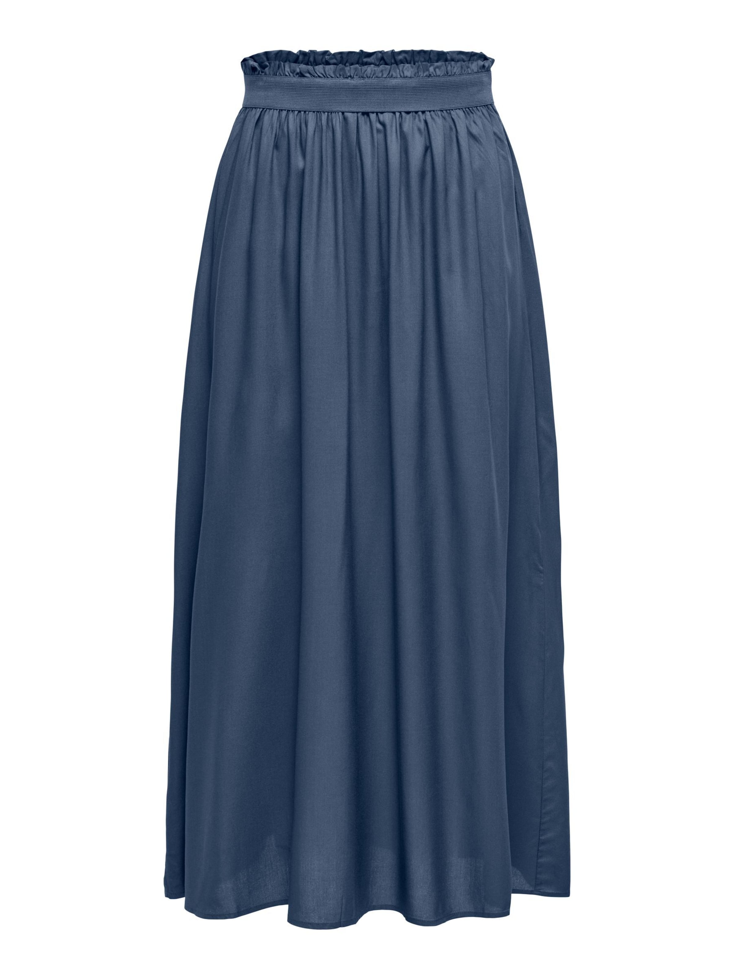 Gonna 'Venedig' di ONLY Carmakoma in blu: frontale