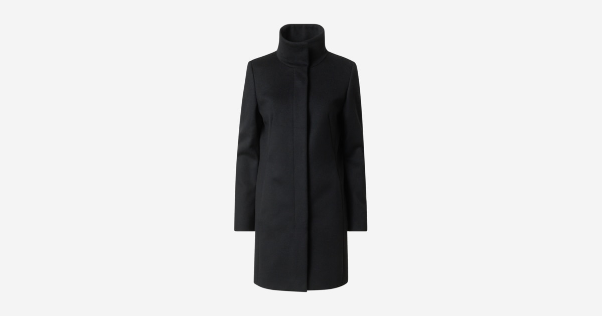 HUGO Between Seasons Coat Malu in Black ABOUT YOU