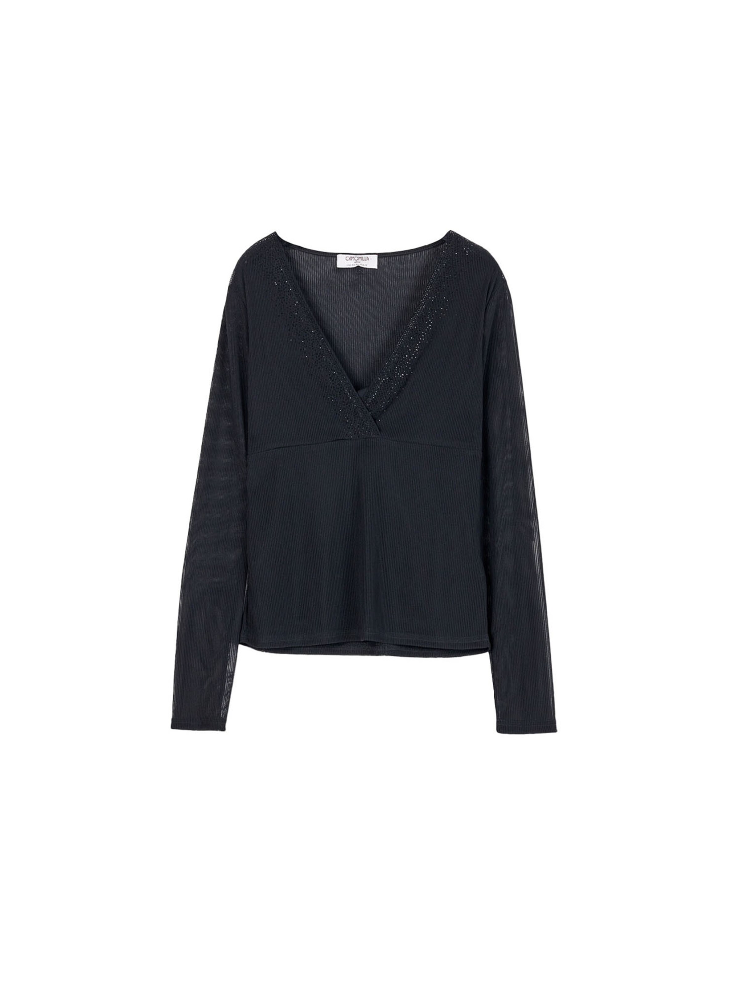 Camomilla Italia Shirt 'SYRIA' in Black: front