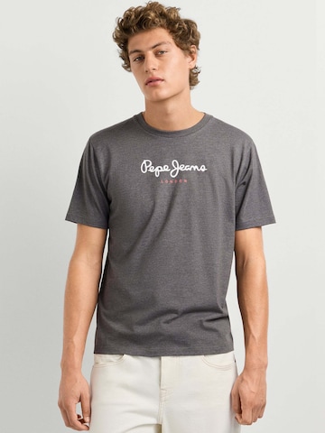 Maglietta ' EGGO  ' di Pepe Jeans in grigio: frontale