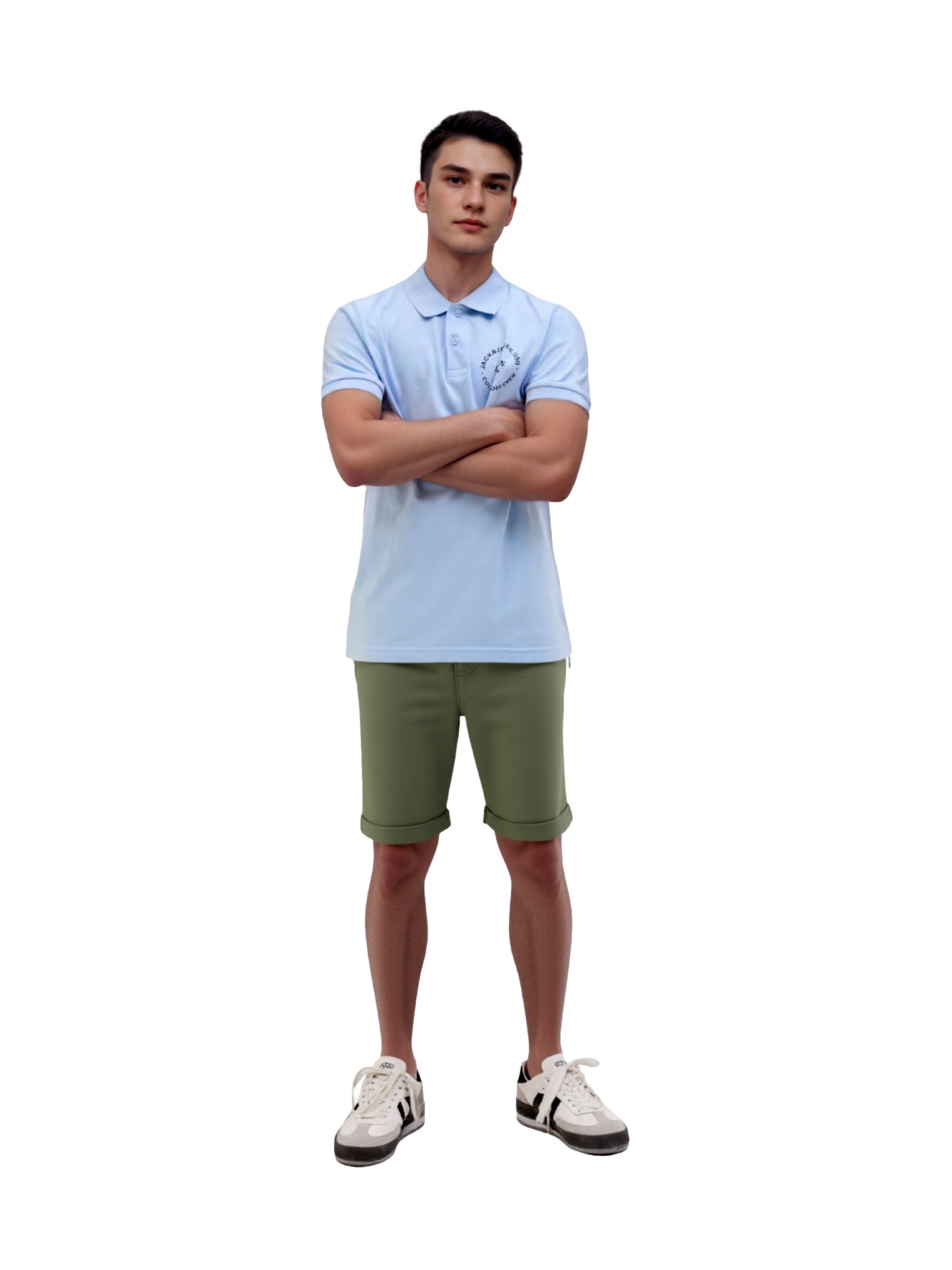 NAME IT Regular Pants 'NKMVERMO' in Green