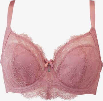 Invisible Soutien-gorge 'Emilia' SugarShape en rose : devant