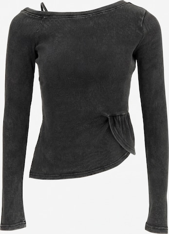 T-shirt myMo ROCKS en gris : devant
