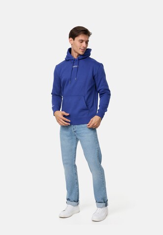 smiler. Sweatshirt in Blauw: voorkant