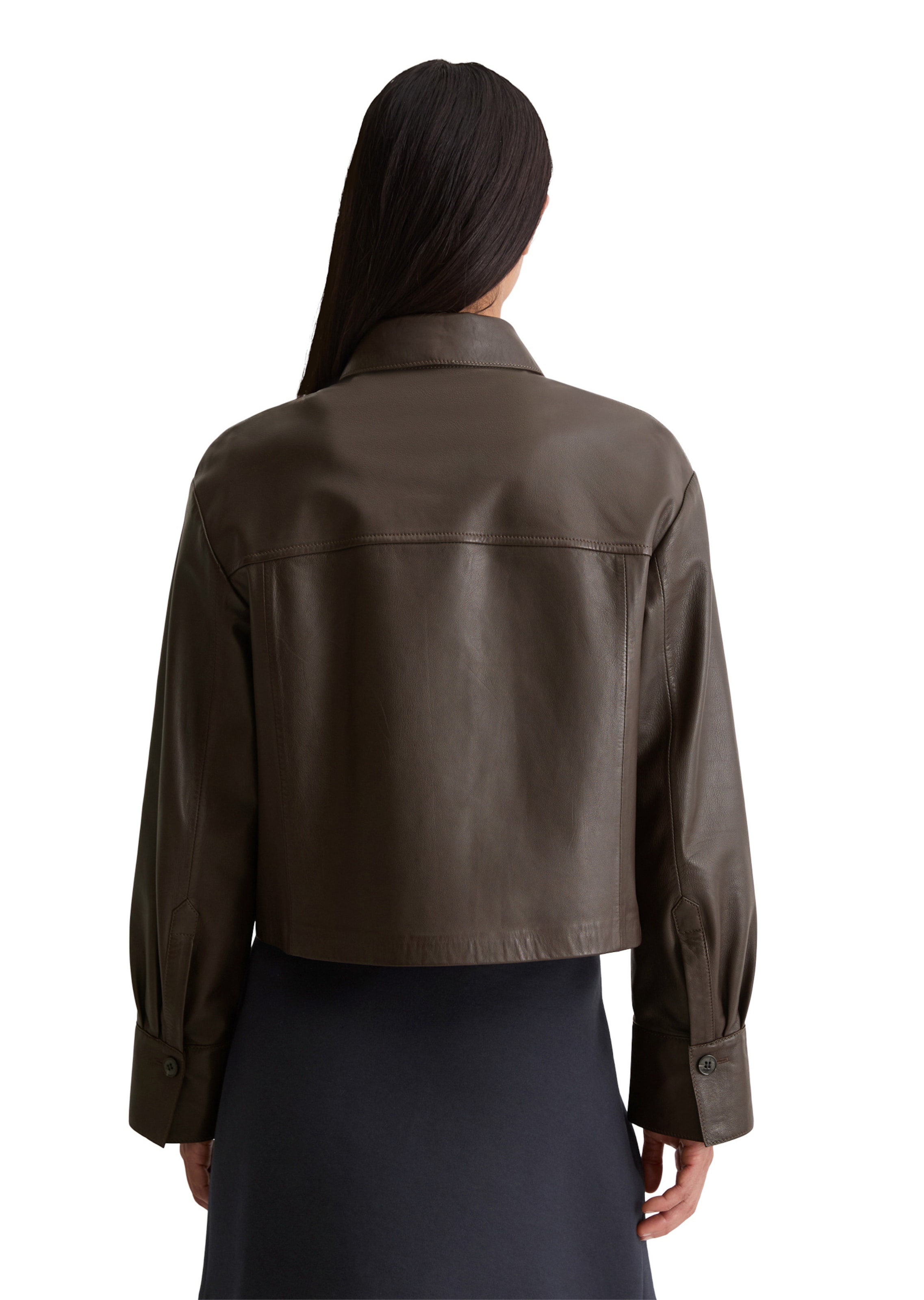 Marc O'Polo Bluse in Braun