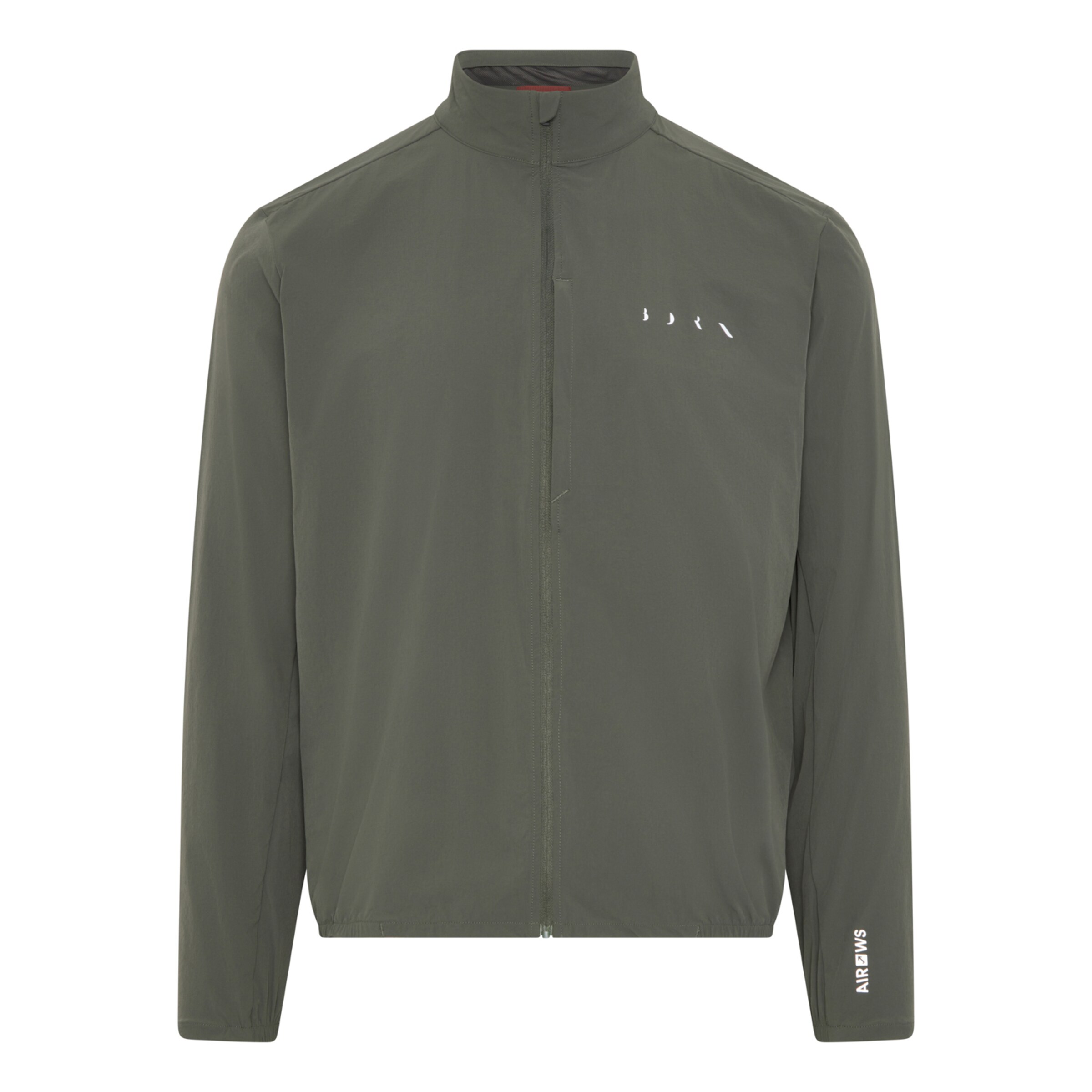 Veste mi-saison 'Nyasa' Born Living Yoga en vert : devant