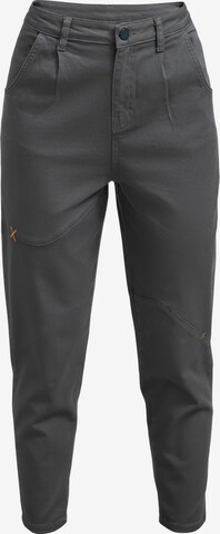 Kaft Bandplooibroek 'Panoes' in Blauw: voorkant