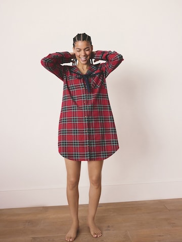 Chemise de nuit Next en rouge : devant