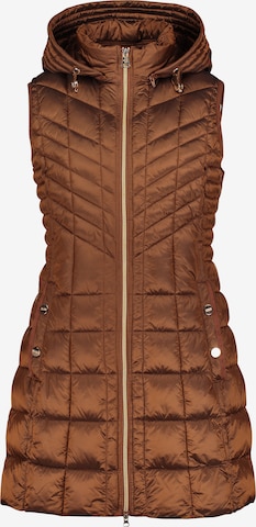 Betty Barclay Vest in Brown: front