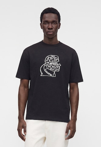 Karl Lagerfeld Футболка в Черный: спереди