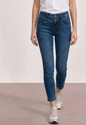 STREET ONE Slim fit Jeans in Blue: front