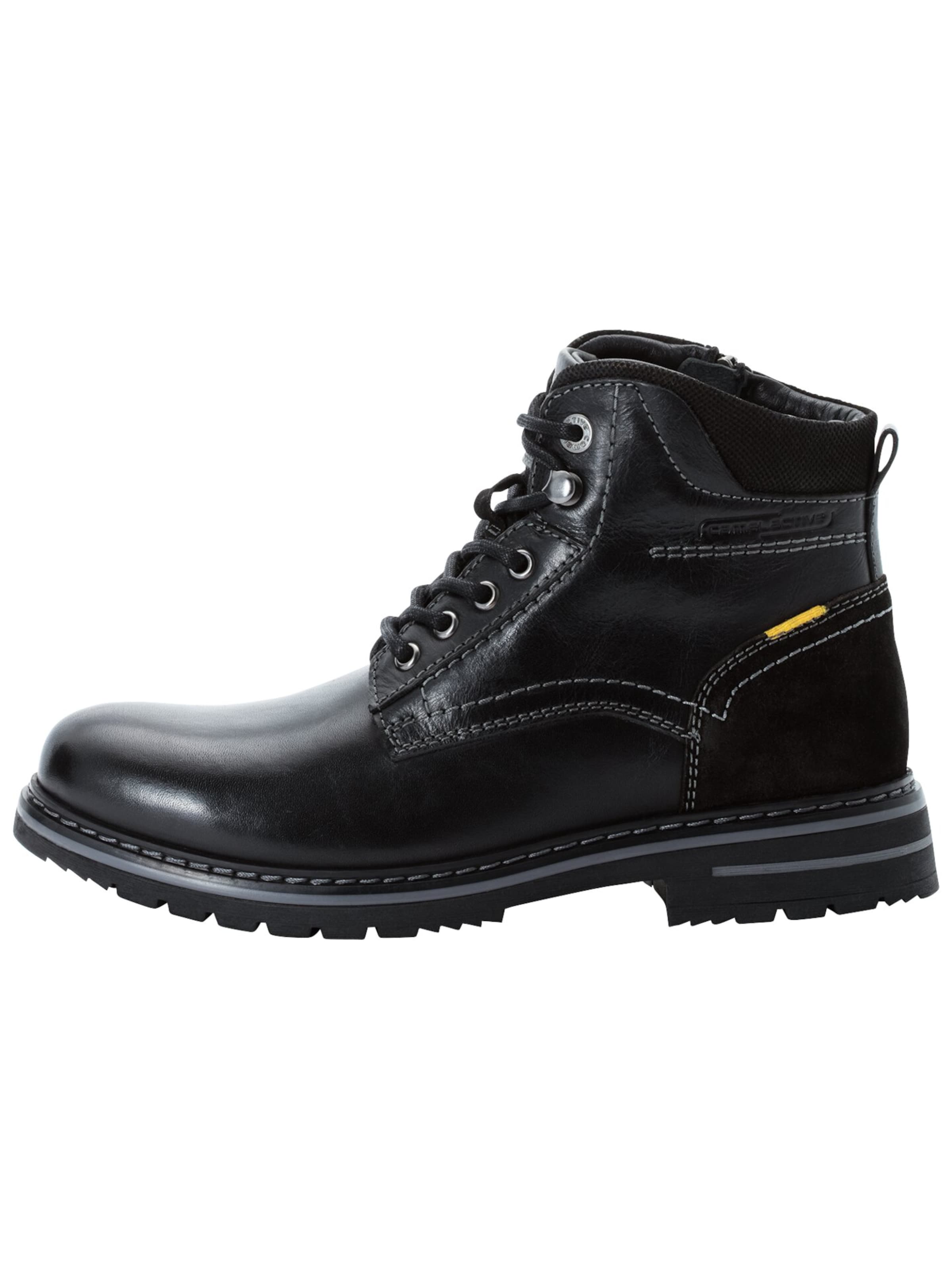 CAMEL ACTIVE - Botas com atacadores 'Boston' em preto