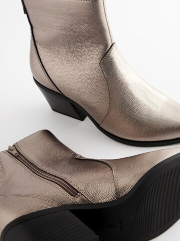 Bottes de cowboy 'Forever Comfort' Next en argent