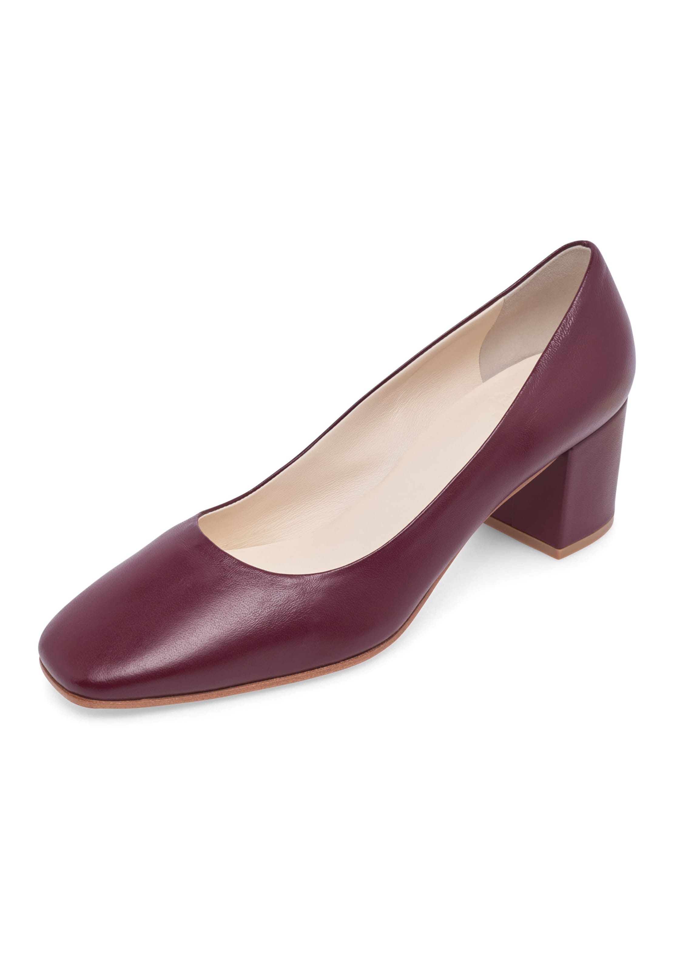 Henry Stevens Pumps 'Audrey P50' in Rot: Vorderseite