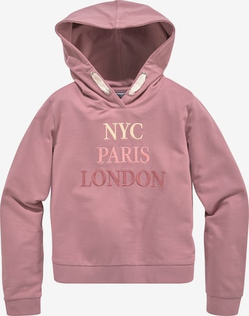 Kidsworld Sweatshirt in Lila: Vorderseite