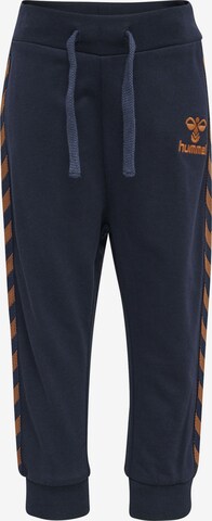 Hummel Regular Pants 'Puk' in Blue: front