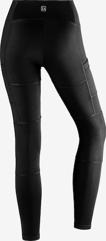 LASCANA ACTIVE - Skinny Pantalón deportivo en negro